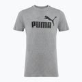 Men's T-shirt PUMA ESS No. 1 Logo Tee medium gray heather