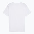 Men's PUMA ESS Small Logo Poly Tee puma white 2