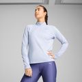 Women's running sweatshirt PUMA Run Velocity Cloudspun 1/4 Zip cool weather/heather 3