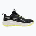 PUMA Skyrocket Lite Trail running shoes puma black/feather gray/yellow alert 2