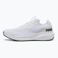 PUMA Skyrocket Lite Engineered puma white/puma black/feather gray running shoes 8