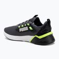 PUMA Retaliate 3 puma black/green moon/green glare running shoes 3