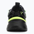 PUMA Retaliate 3 puma black/green moon/green glare running shoes 6