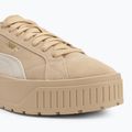 Women's shoes PUMA Karmen II light sand/alpine snow/puma gold 7