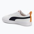 PUMA Rickie Jr junior shoes puma white/new navy/dark poppy 3