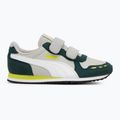 PUMA Cabana Racer SL 20 V PS junior shoes coollightgray/pumawhite/darkmyrtle/limesmash 2