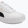 Women's shoes PUMA Carina 3.0 puma white/puma black/puma gold 7