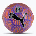 PUMA Neymar Jr. football. Graphic orange poppy/puma black size 5