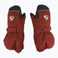 ZIENER Lanup Aquashield AW Minis woody brown children's ski glove 3