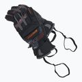 ZIENER Children's Ski Gloves Luro Aquashield PR black/orange pop 6