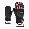 ZIENER Children's Ski Gloves Luron Aquashield PR Mitten black/pink vani