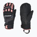 ZIENER Children's Ski Gloves Luron Aquashield PR Mitten black/pink vani
