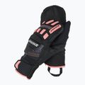 ZIENER Children's Ski Gloves Luron Aquashield PR Mitten black/pink vani