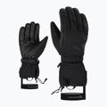 Men's ski gloves ZIENER Gaiku-Z Aquashield AW black