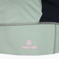 women's training T-shirt BOGNER FIRE+ICE Caia 1/4 Zip eucalyptus 3