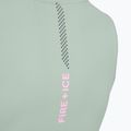women's training T-shirt BOGNER FIRE+ICE Caia 1/4 Zip eucalyptus 4
