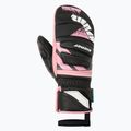 Children's ski gloves Ziener Lopaki-Z AS PR Mitten black/pink vanilla 2