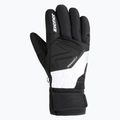 Men's ski gloves ZIENER Gatis Aquashield black/white 2