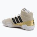 Boxing shoes adidas Speedex core black/gold metallic 3