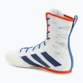 Boxing shoes adidas Box Hog 4 white/navy 3