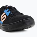 Men's adidas platform cycling shoes FIVE TEN Freerider core black/off white/ray blue 7