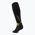 CEP Women's compression socks Run Tall 5.0 black/lime 3