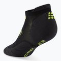 CEP Women's compression socks Run No Show 5.0 black/lime 3