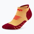 CEP Women's compression socks Run No Show 5.0 marigold/burgundy 2