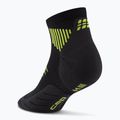 CEP Women's Compression Socks Run Low Cut 5.0 black/lime 3
