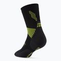 CEP Women's Compression Socks Run Mid Cut 5.0 black/lime 3
