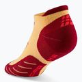 CEP Men's Compression Socks Run No Show 5.0 marigold/burgundy 3
