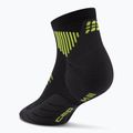 CEP Men's Compression Socks Run Low Cut 5.0 black/lime 3