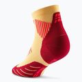 CEP Men's Compression Socks Run Low Cut 5.0 marigold/burgundy 3