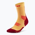 CEP Men's Compression Socks Run Mid Cut 5.0 marigold/burgundy 2