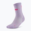 Women's socks CEP Ultralight Mid Cut 4.0 lilac/pink 2