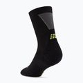 Men's compression socks CEP Ultralight Mid Cut 4.0 black/grey 3
