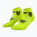 Women's compression socks CEP Run Low Cut 5.0 lime/black