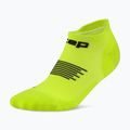 Men's compression socks Cep Run No Show 5.0 lime/black 2