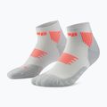Women's compression socks CEP Run Low Cut 5.0 grey