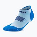 Men's compression socks Cep Run No Show 5.0 blue/ice 2