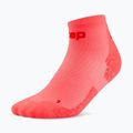 Women's socks CEP Ultralight Low Cut 4.0 neon coral/red 2