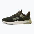 PUMA FTR Wave dark olive/lux army/glowing red shoes