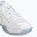 Handball shoes PUMA Eliminate NITRO 4 puma white/puma silver 7