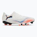 Men's football boots PUMA Future 8 Match Low FG/AG puma white/puma black/glowing red 2