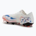 Men's football boots PUMA Future 8 Match Low FG/AG puma white/puma black/glowing red 3