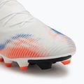 Men's football boots PUMA Future 8 Match Low FG/AG puma white/puma black/glowing red 7