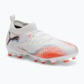 PUMA Future 8 Match FG/AG Jr children's football boots puma white/puma black/glowing red
