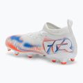 PUMA Future 8 Match FG/AG Jr children's football boots puma white/puma black/glowing red 3