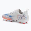 PUMA Future 8 Play FG/AG Jr children's football boots puma white/puma black/glowing red 3