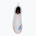 PUMA Future 8 Play It Jr children's football boots puma white/puma black/glowing red 5
